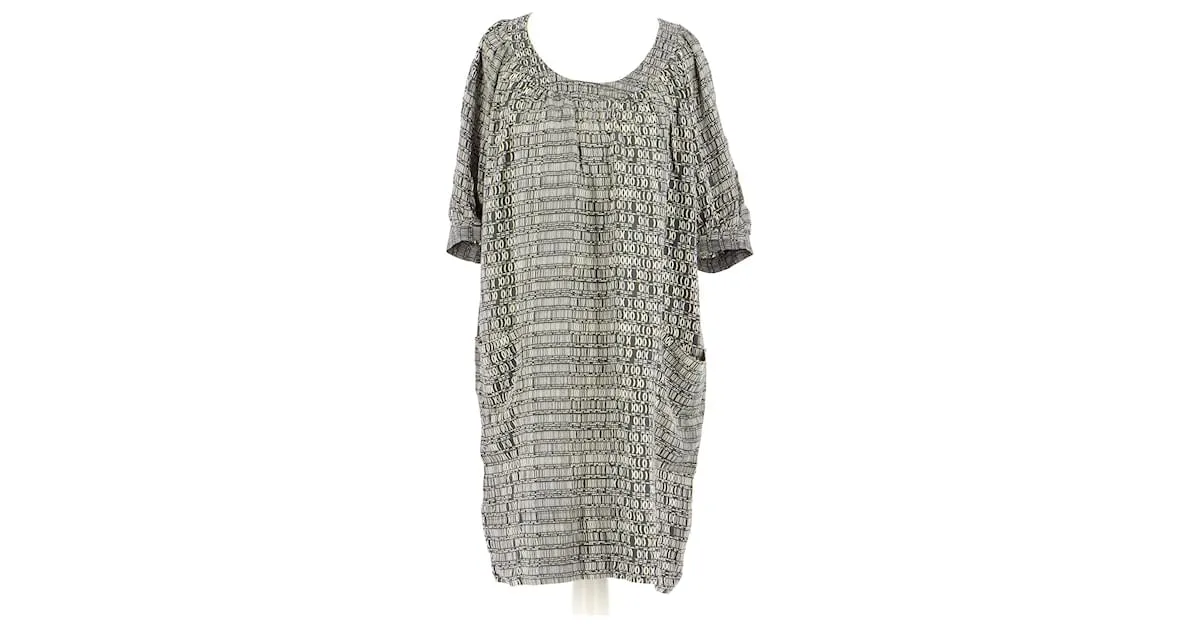 Maje Vestido Gris 