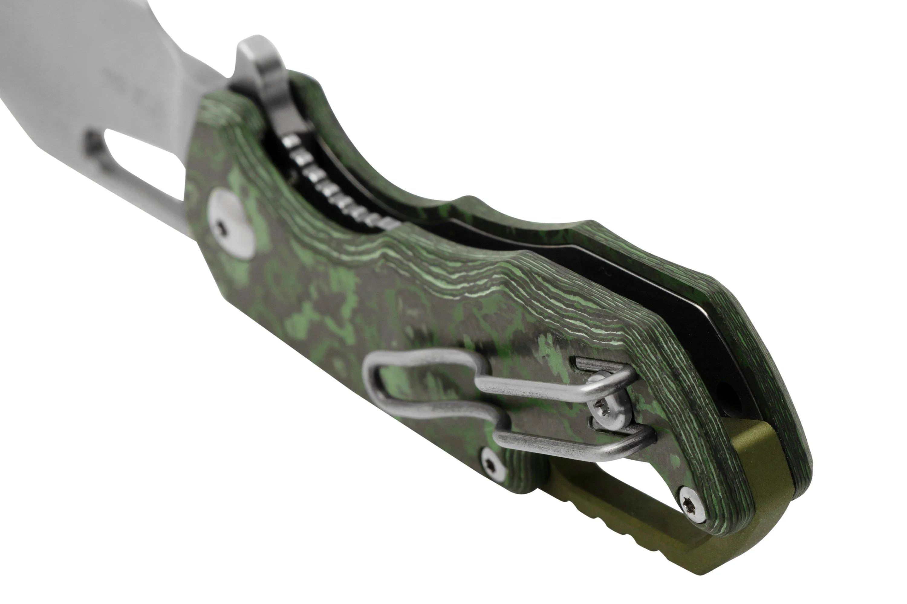 MKM ISONZO FX031CJ HAWKBILL STONEWASHED, JUNGLE WEAR CARBON FIBRE NAVAJA, DIESñO DE JESPER VOXNAES