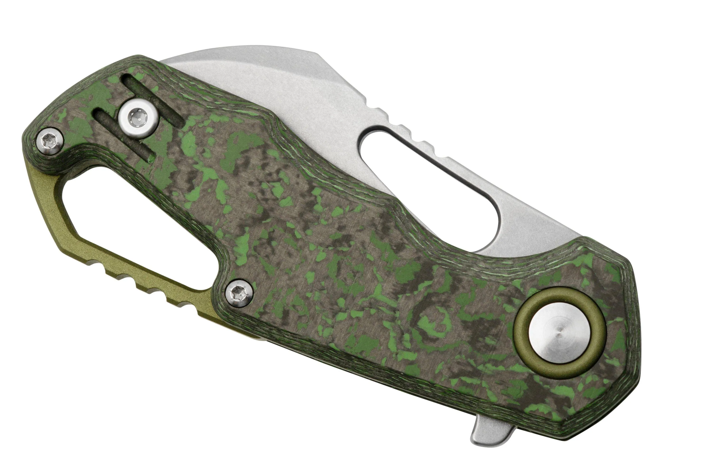 MKM ISONZO FX031CJ HAWKBILL STONEWASHED, JUNGLE WEAR CARBON FIBRE NAVAJA, DIESñO DE JESPER VOXNAES
