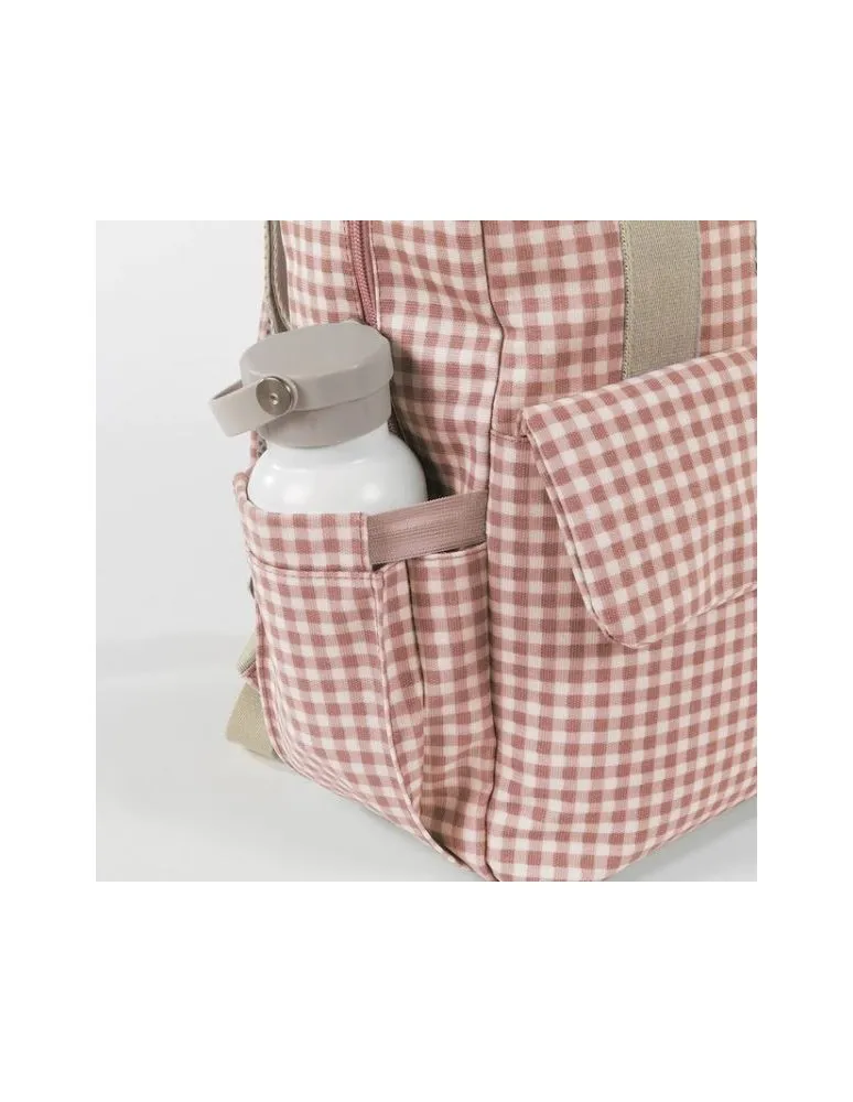 MOCHILA I LOVE VICHY ROSA WALKING MUM