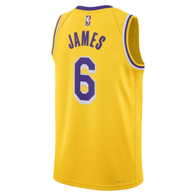 NIKE LOS ANGELES LAKERS ICON EDITION 2022/23  DRIFIT JERSEY
