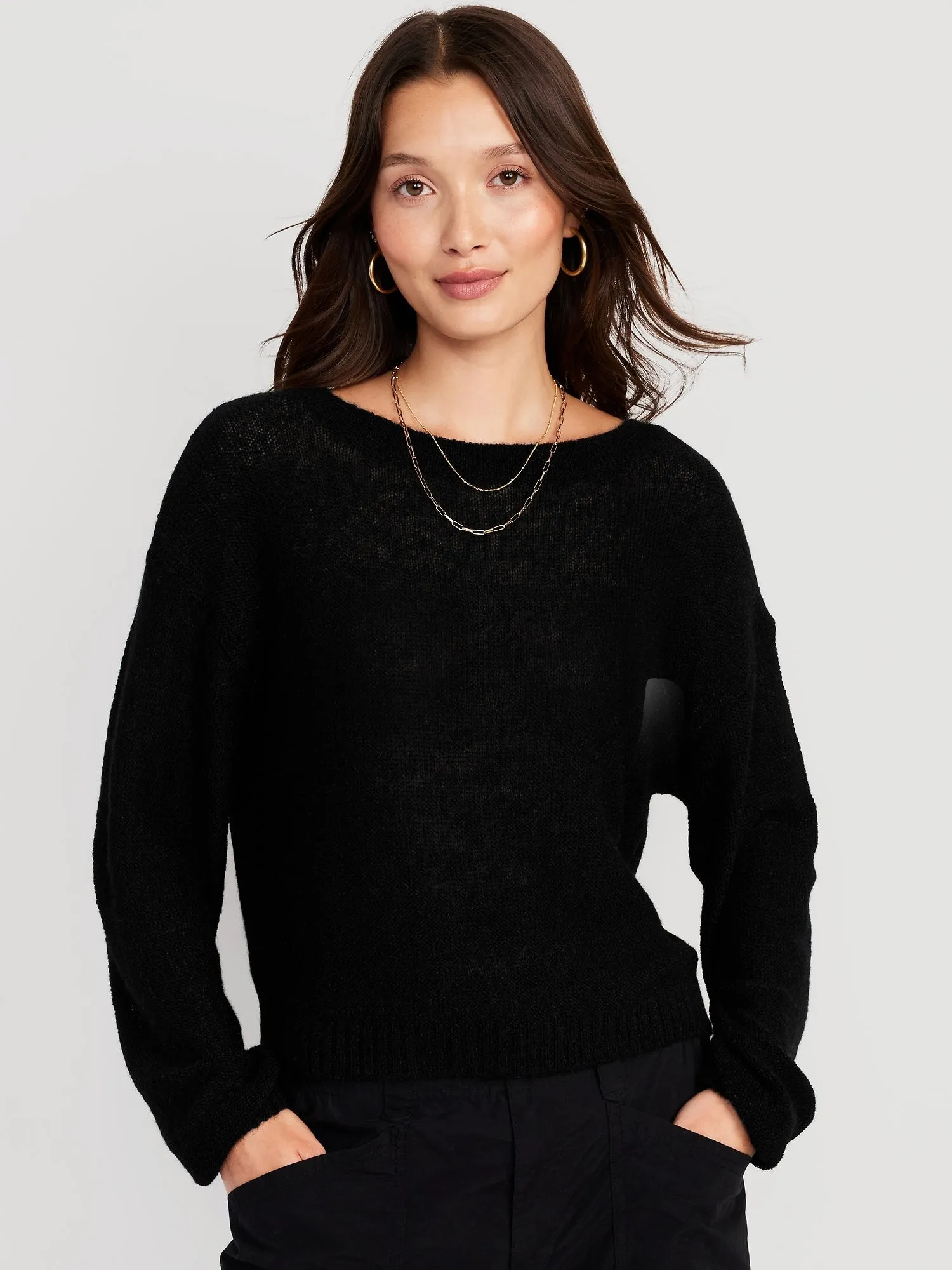 OLD NAVY Chaleco Escarpado Old Navy Mujer