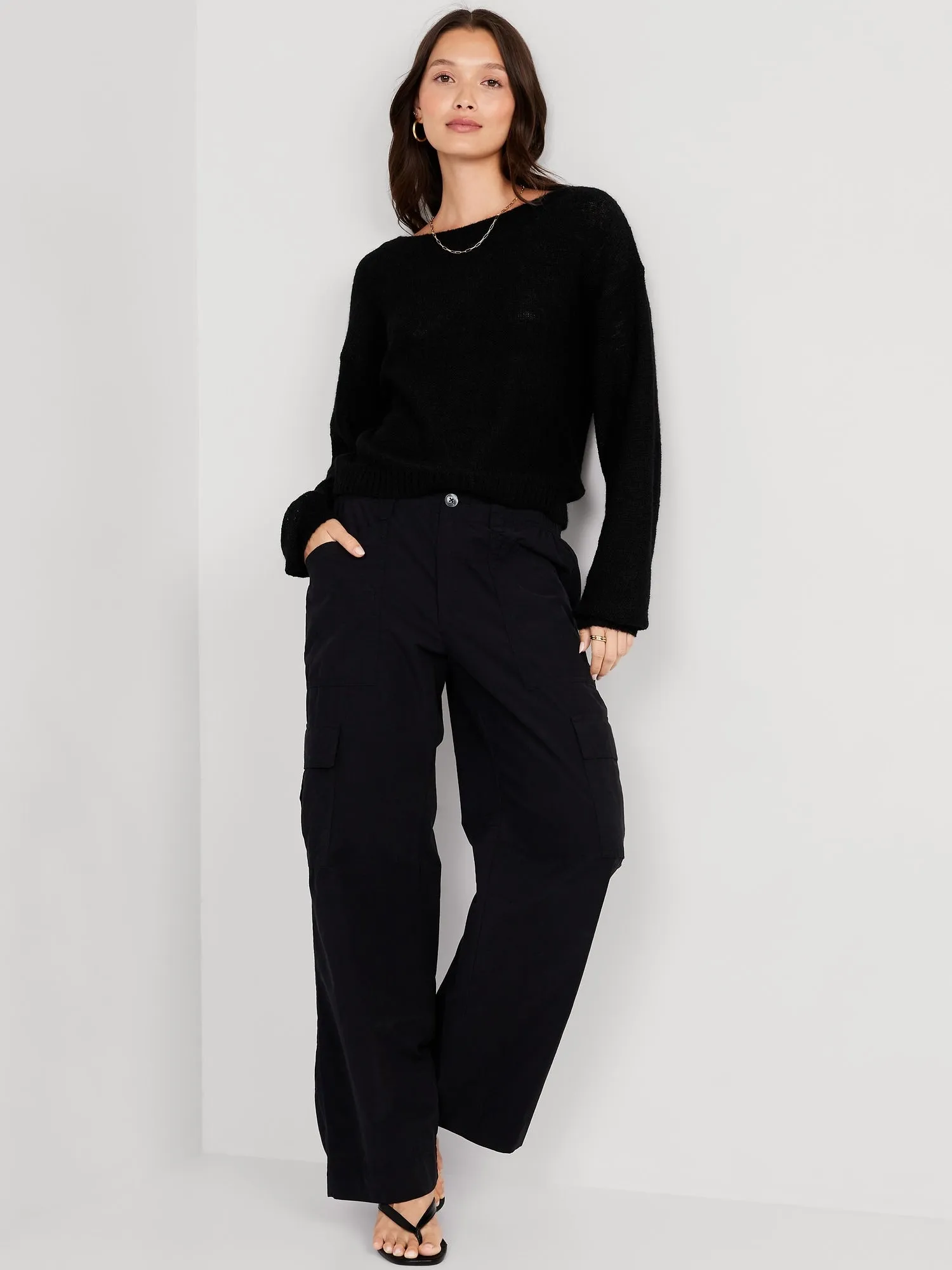 OLD NAVY Chaleco Escarpado Old Navy Mujer