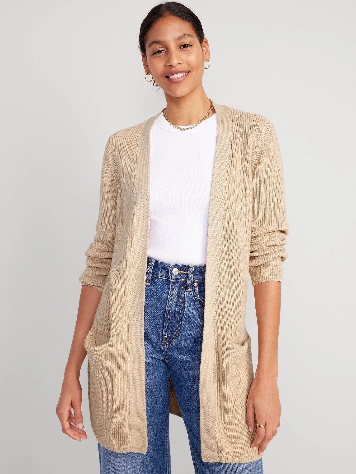 OLD NAVY Chaleco Texturizado Old Navy Mujer