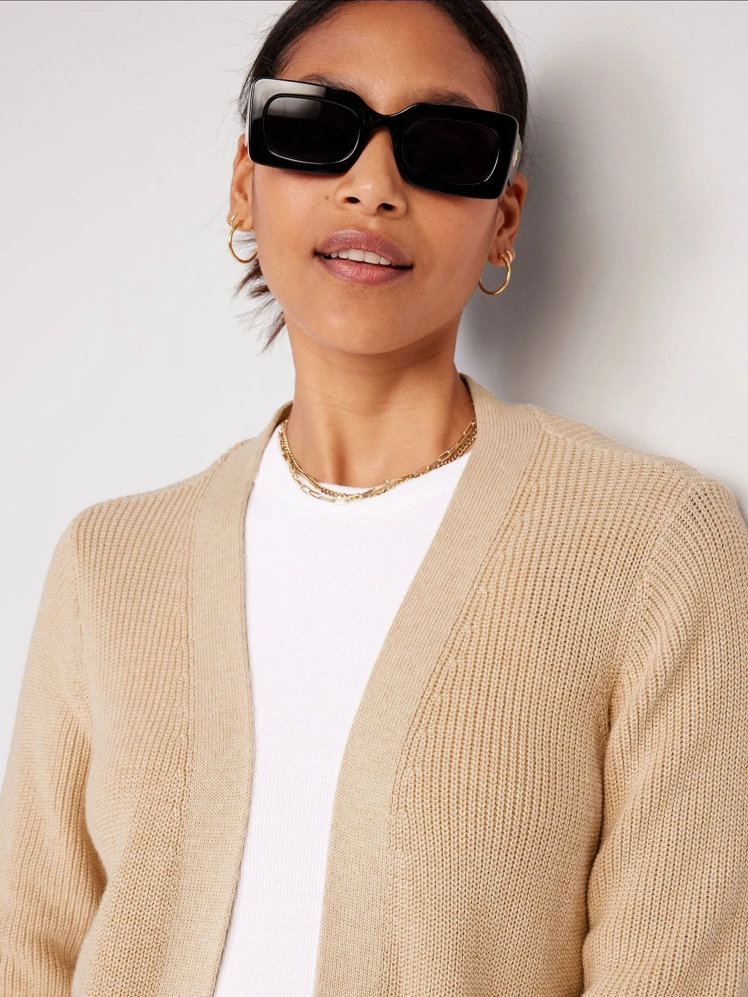OLD NAVY Chaleco Texturizado Old Navy Mujer