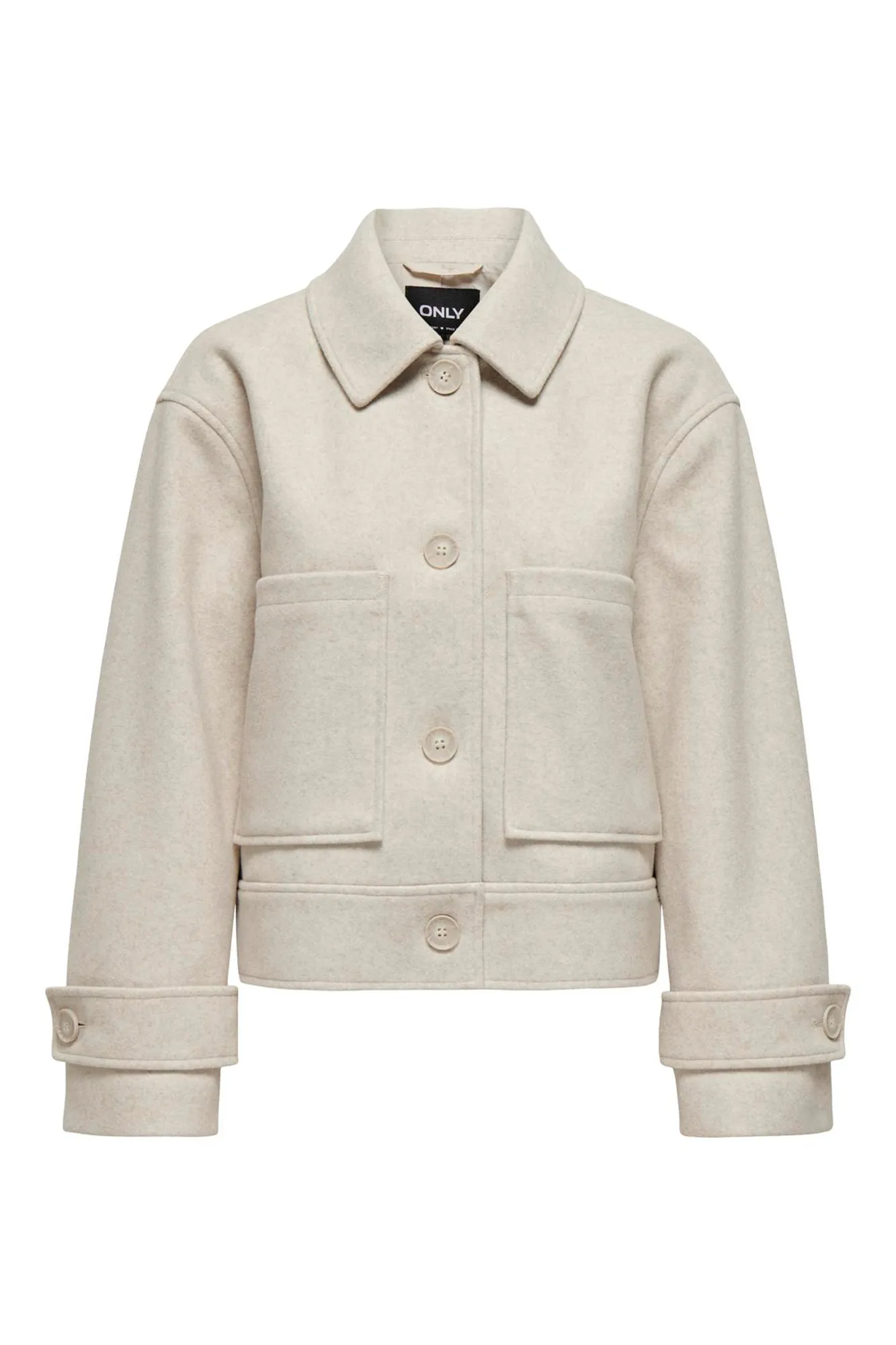 Only Chaqueta de paño corta