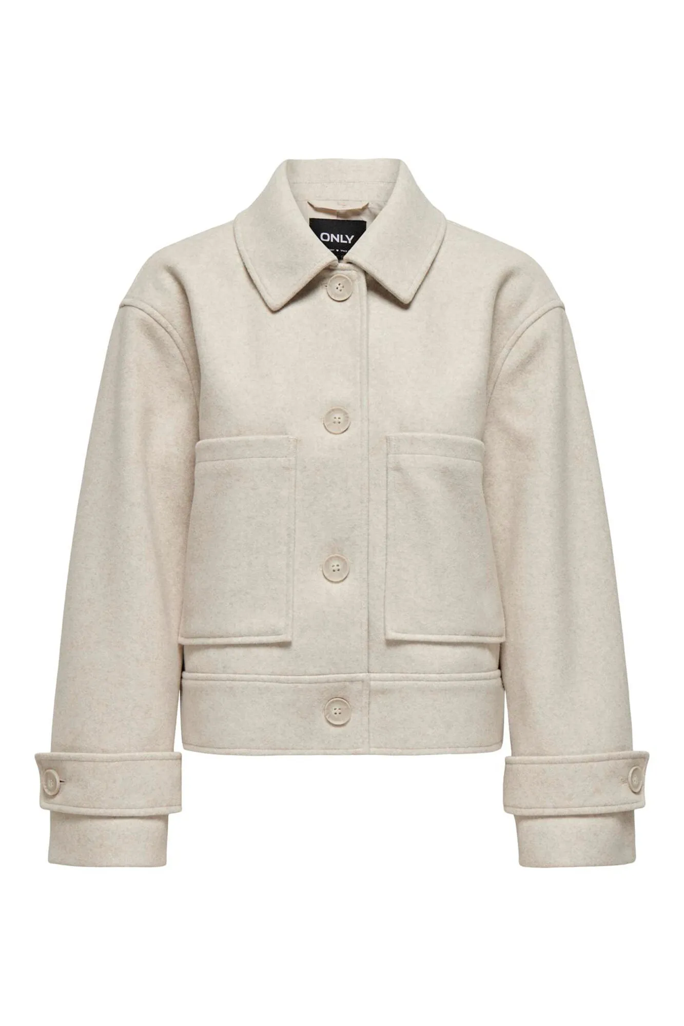 Only Chaqueta de paño corta