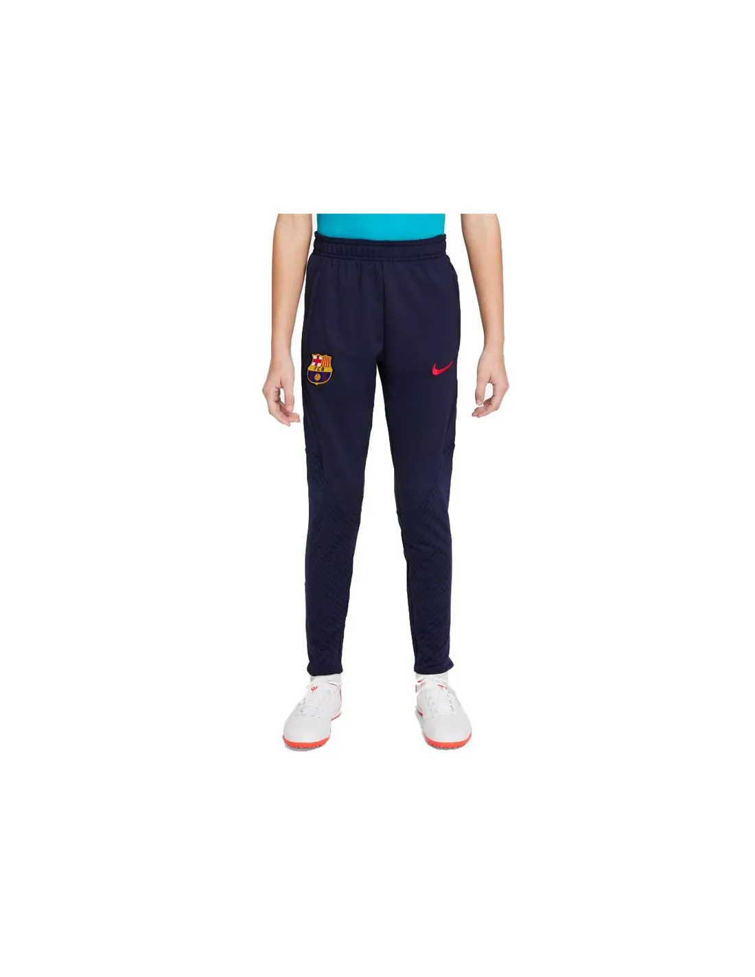 Pantalones de fútbol Nike FC Barcelona Strike azules Infantil