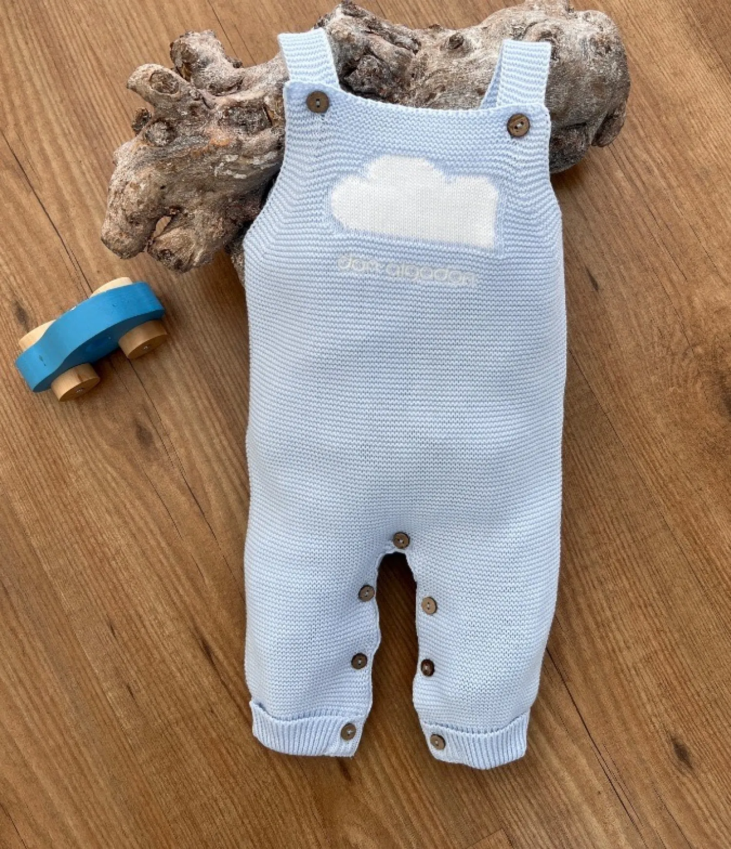 Pantalón con tirantes unisex de Don Algodón