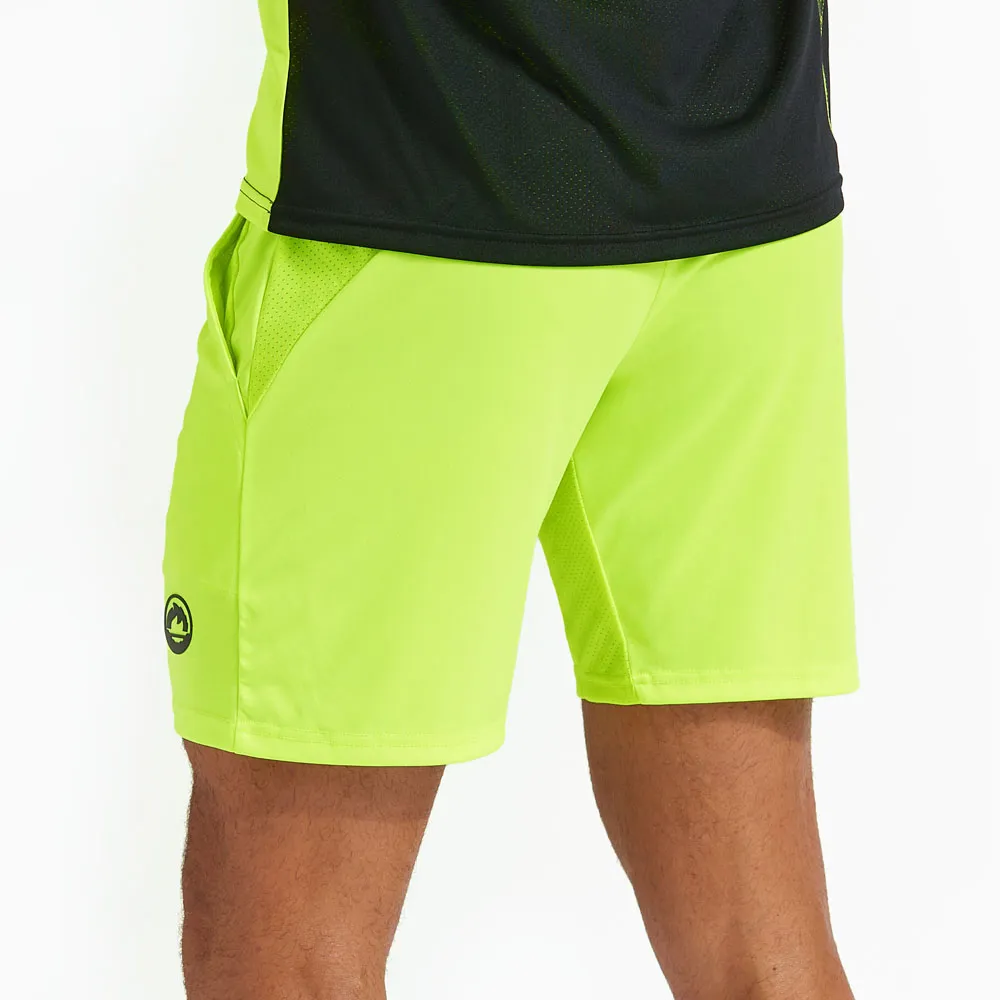 Pantalón Corto Deportivo Hombre Basic Amarillo