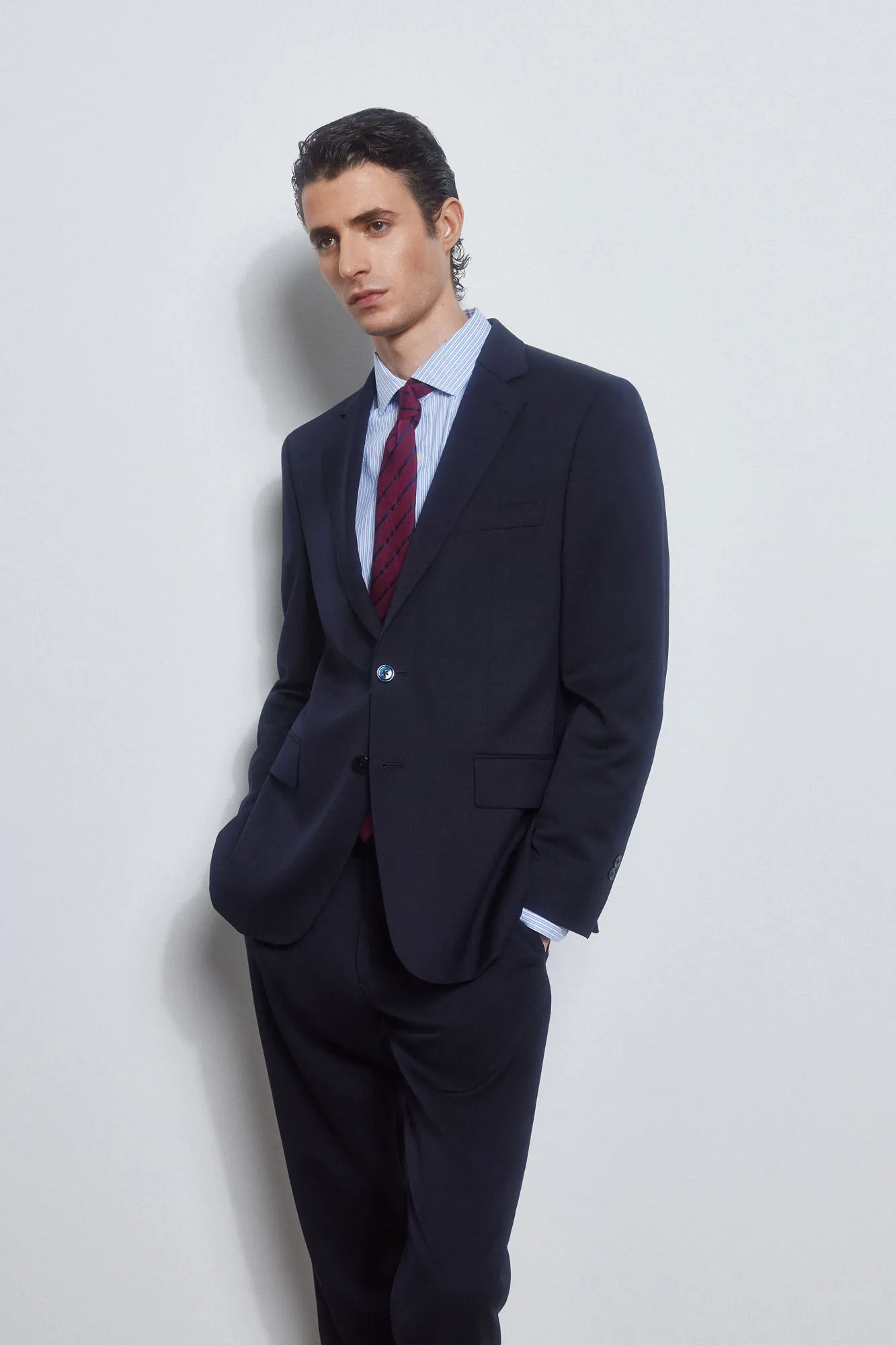 PLAIN TAILORED BISTRETCH BLAZER