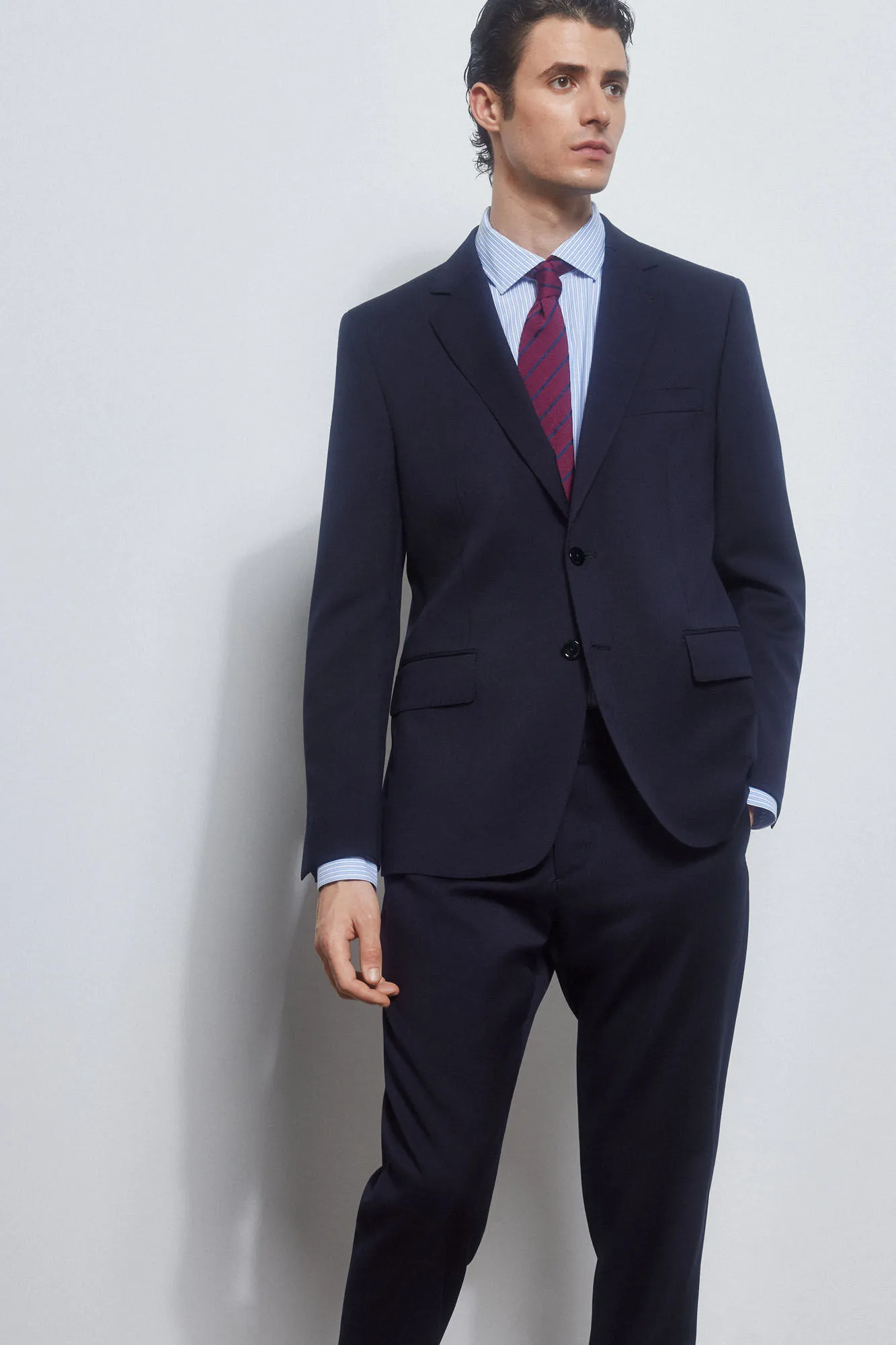 PLAIN TAILORED BISTRETCH BLAZER