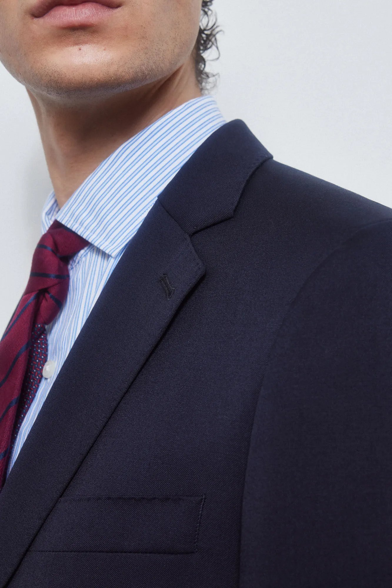 PLAIN TAILORED BISTRETCH BLAZER