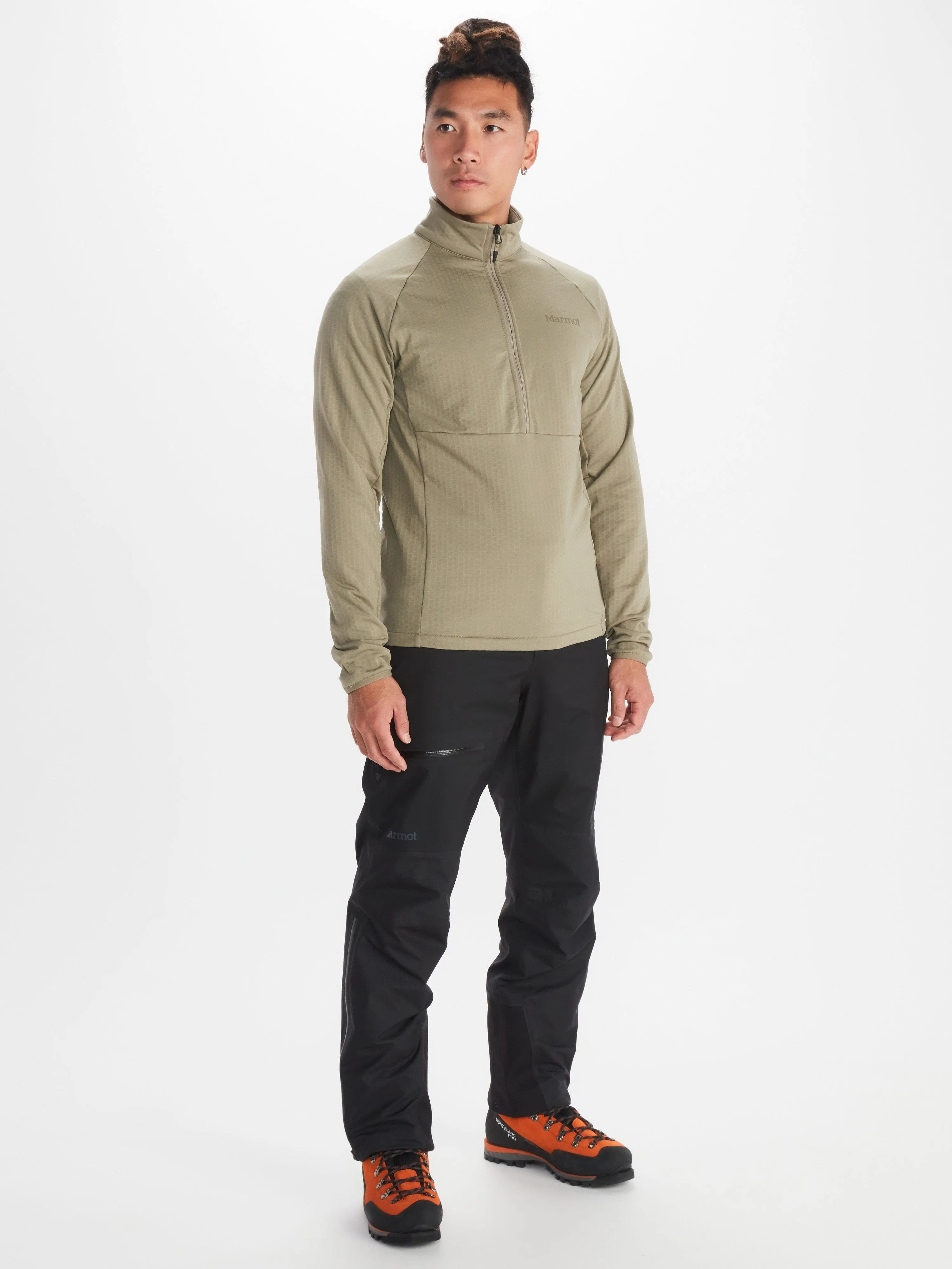 Polar Hombre Marmot Leconte Fleece 1/2 Zip