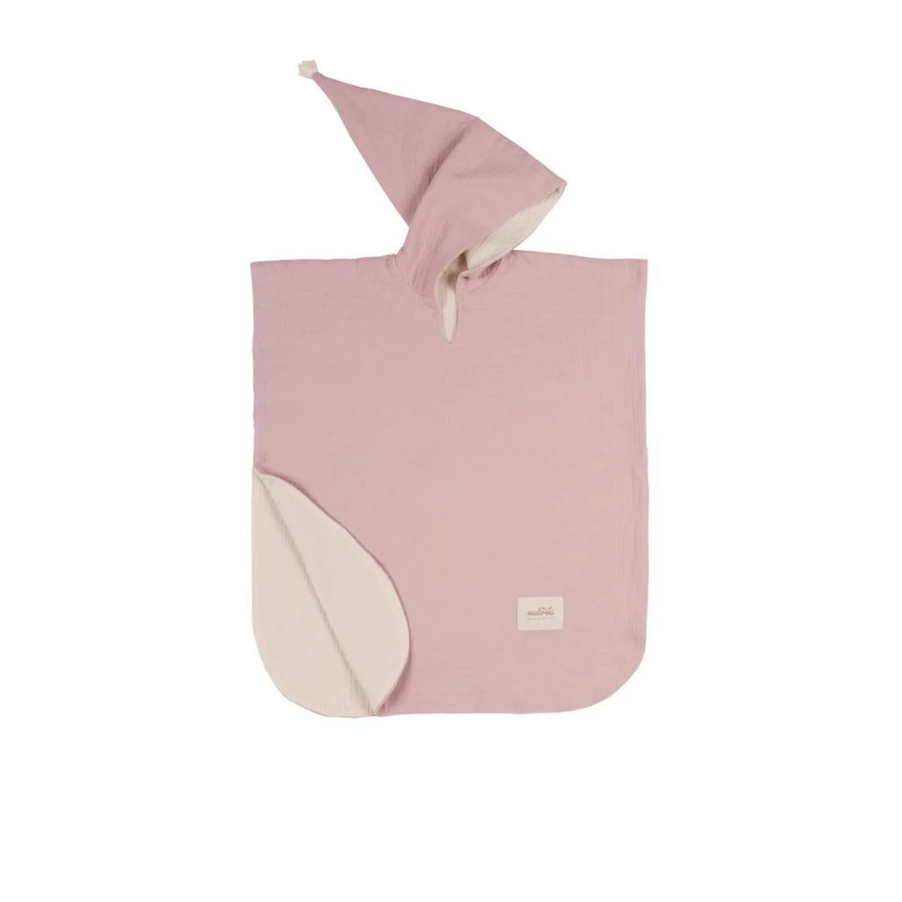 Poncho de muselina recomendado para niños de 3 a 8 años Malomi Kids [Tamaño M]