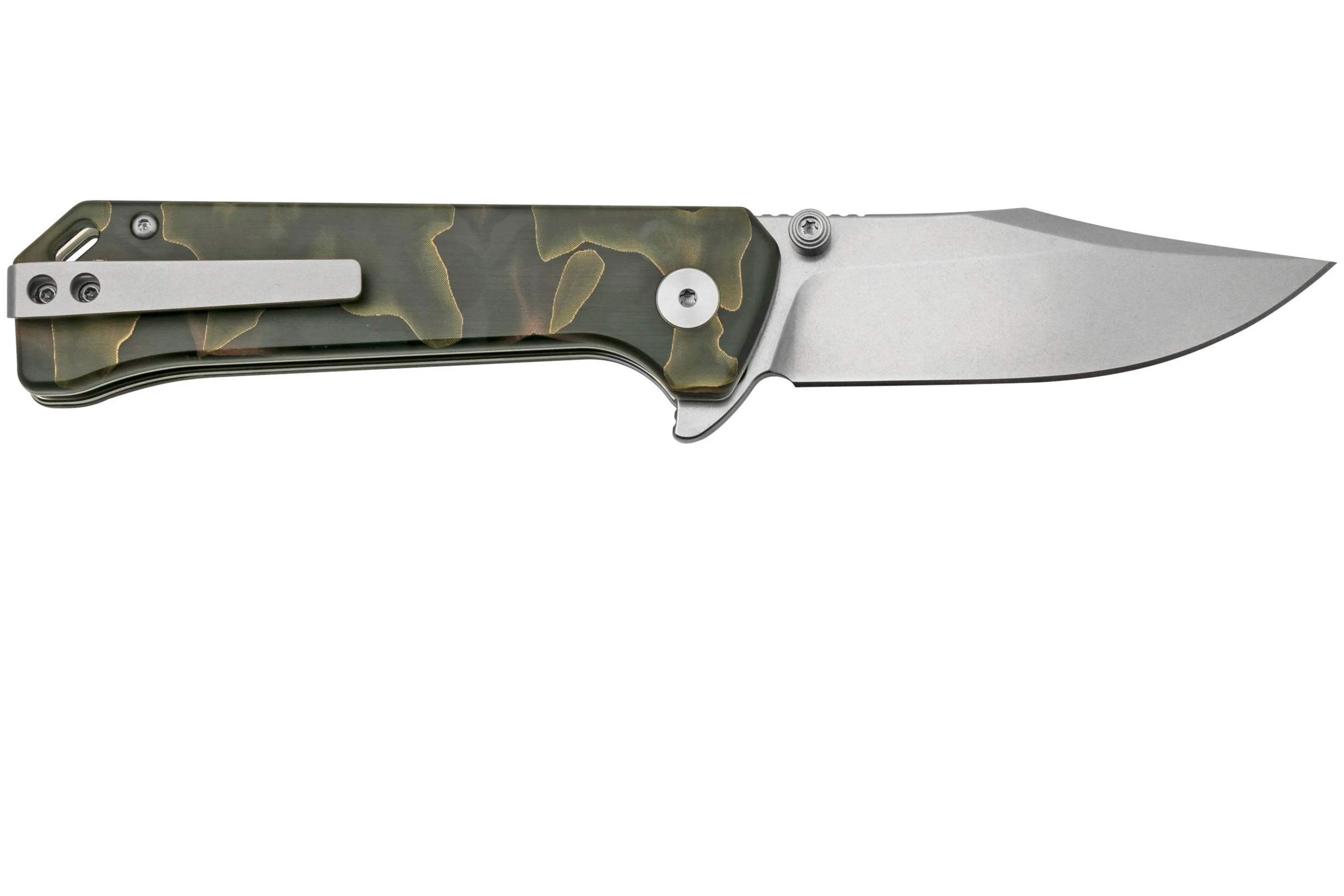 QSP GREBE QS147F1, S35VN CLIPPOINT NOBLE RAFFIR, NAVAJA