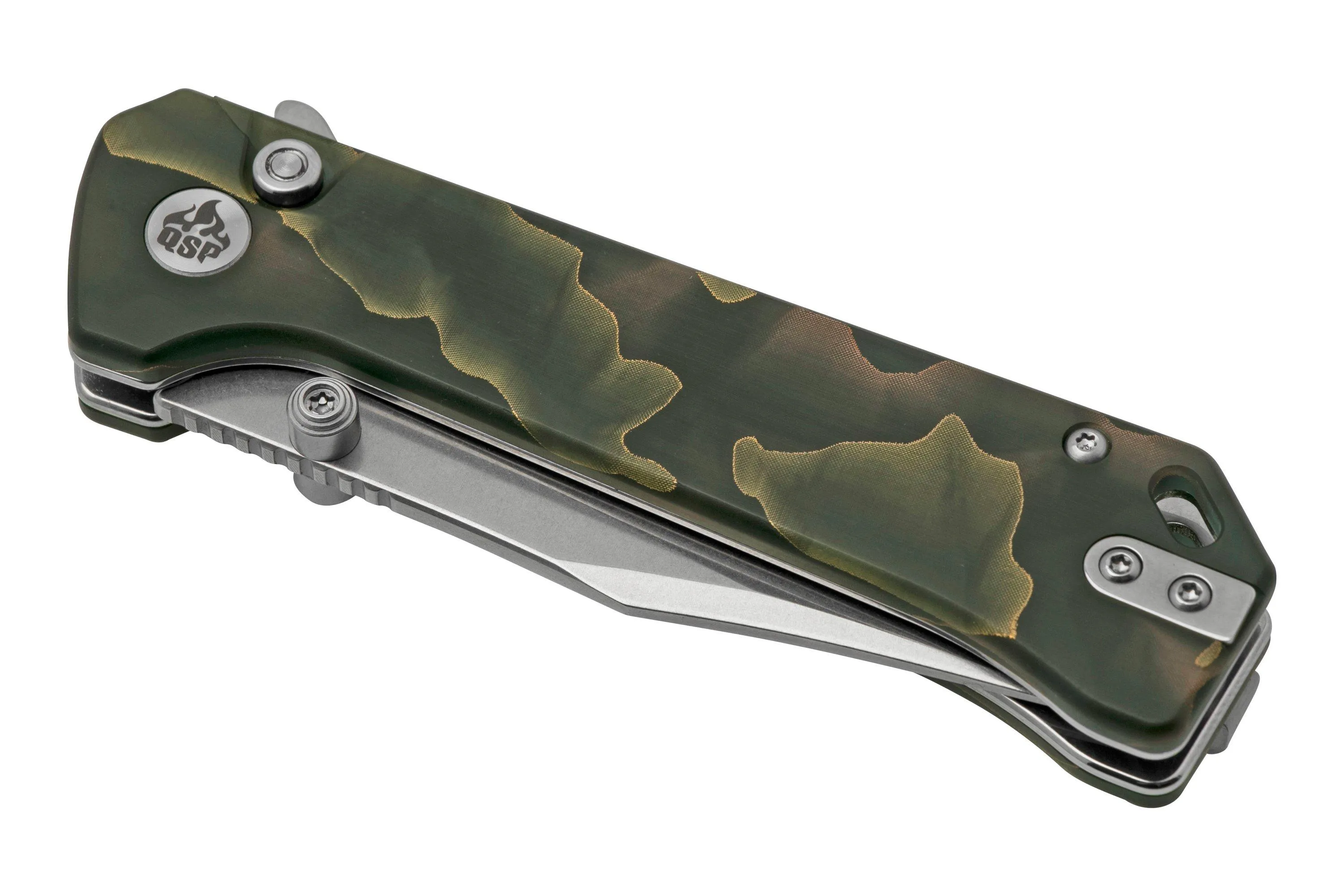 QSP GREBE QS147F1, S35VN CLIPPOINT NOBLE RAFFIR, NAVAJA