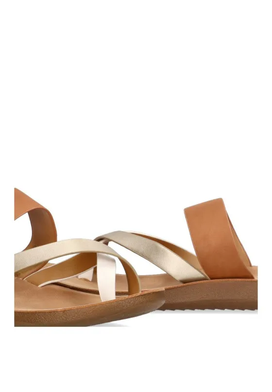Sandalia ETIKA 10117 cuero
