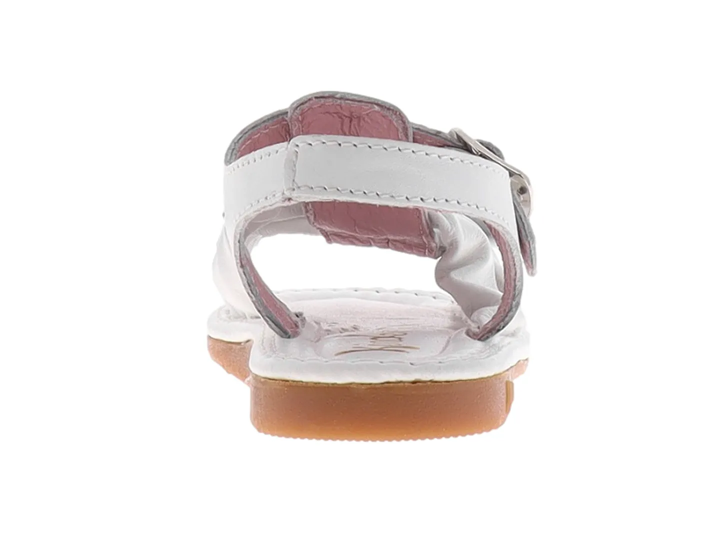 Sandalias Kinder 6645 Blanco Para Niña