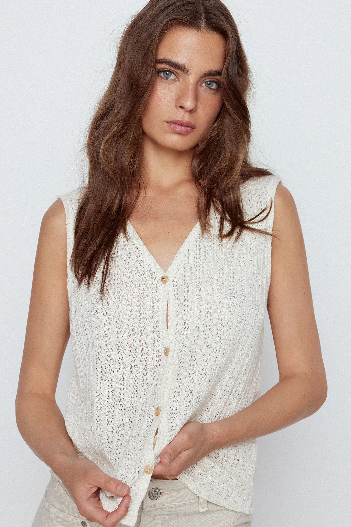 Slowlove Chaleco crochet