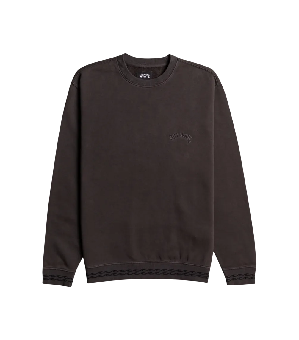 SUDADERA BILLABONG WAVE WASHED CREW  RAVEN