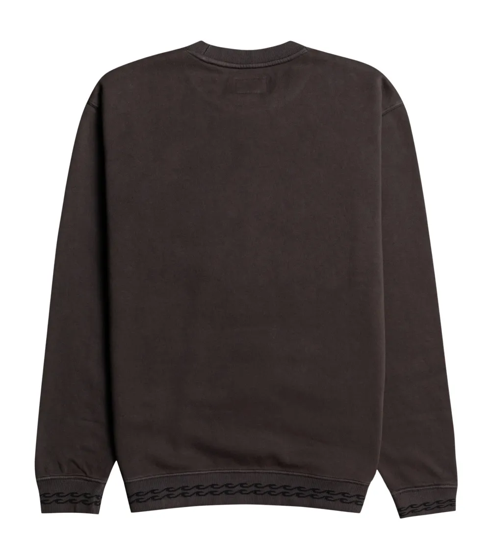 SUDADERA BILLABONG WAVE WASHED CREW  RAVEN