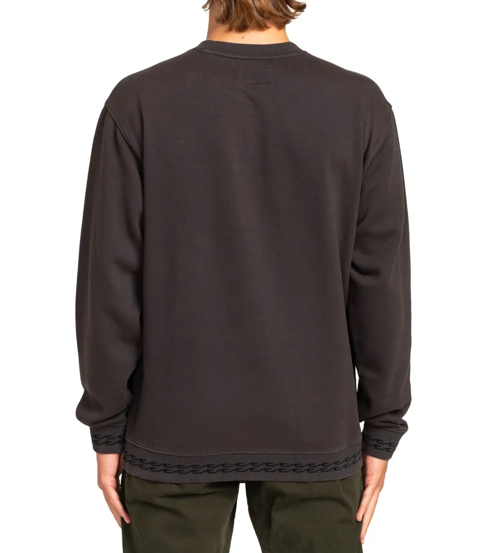 SUDADERA BILLABONG WAVE WASHED CREW  RAVEN