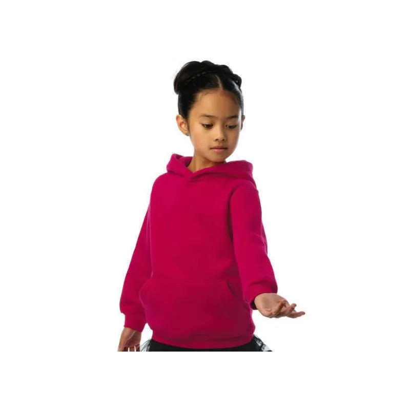 SUDADERA BáSICA NIñO  NIñA CON CAPUCHA DE B&C