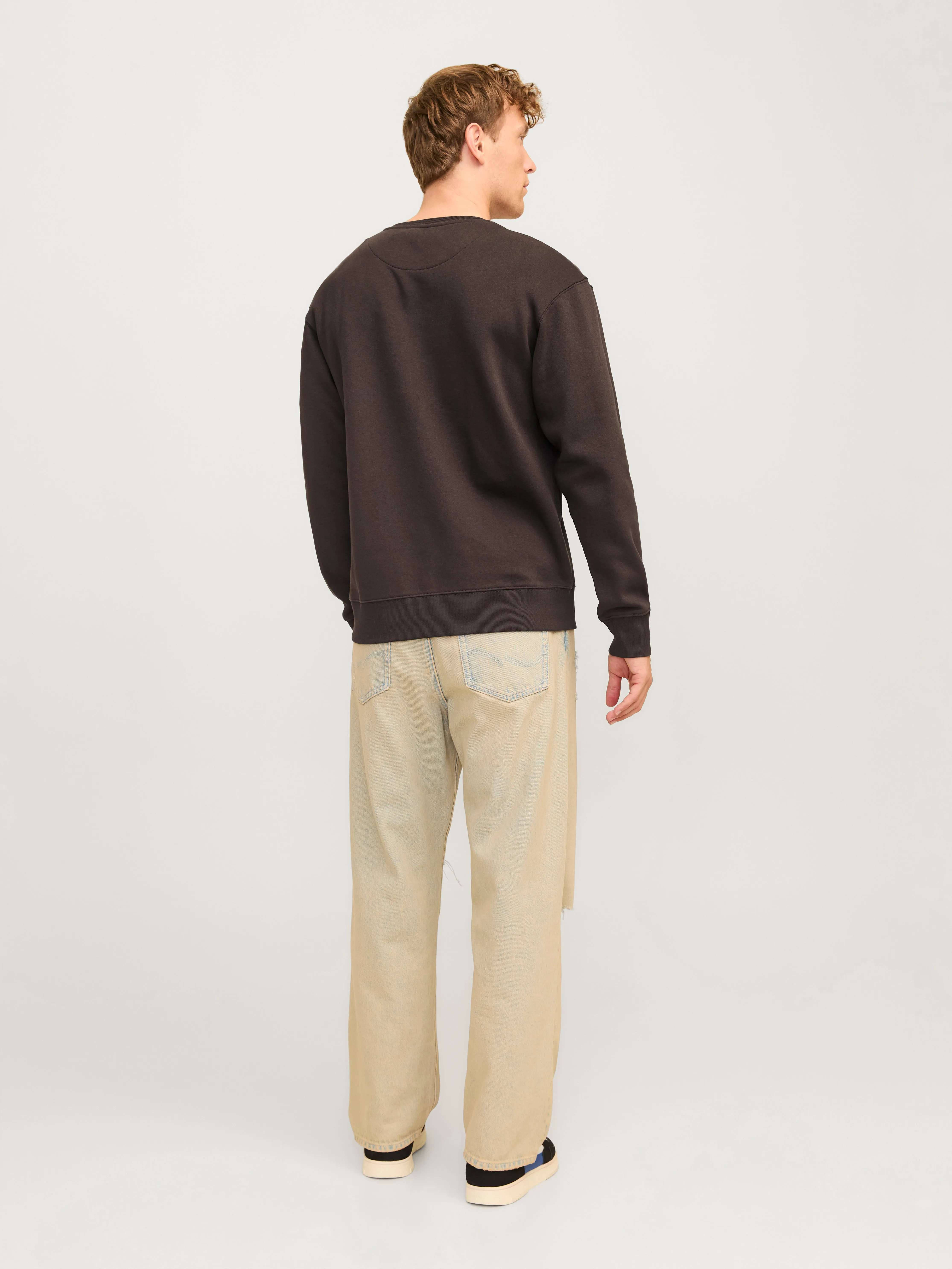 Sudadera Liso | Marrón claro | Jack & Jones®