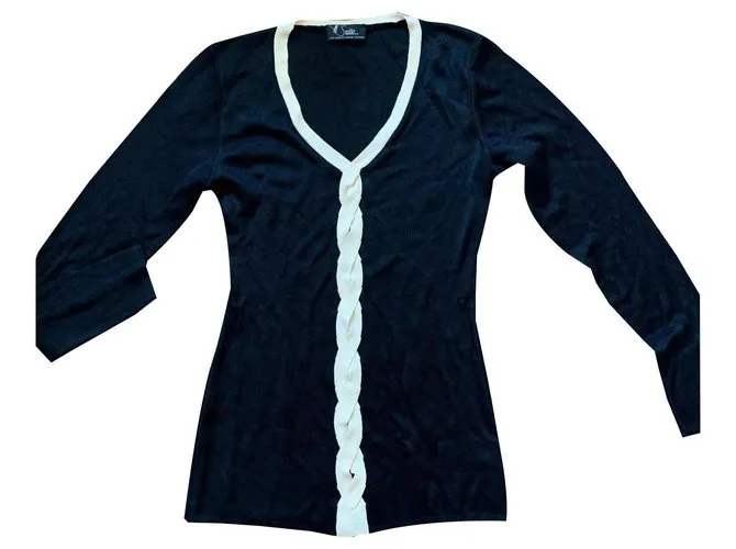Suite Pullover...por Chantal Thomass Negro Blanco 