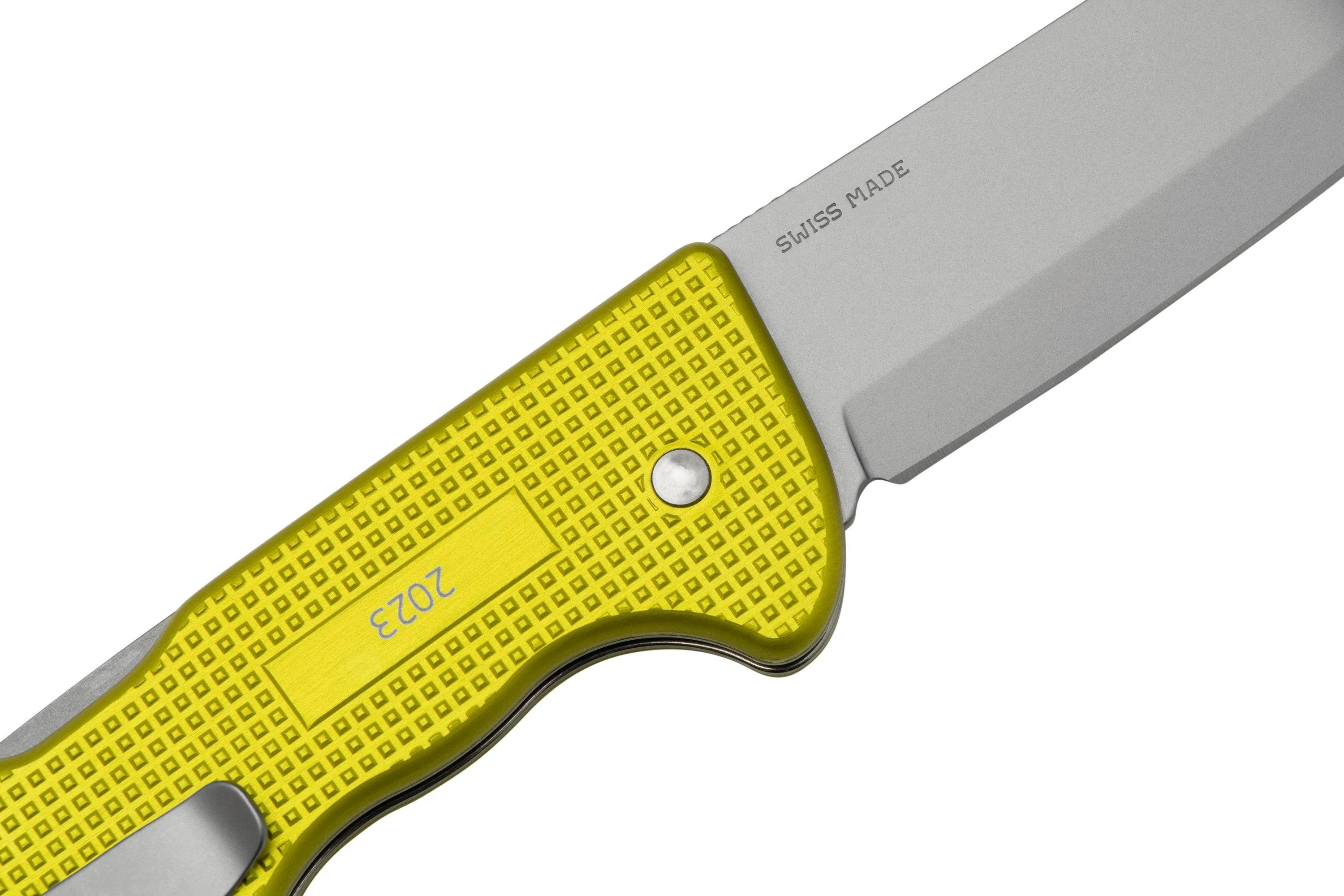 Victorinox Hunter Pro Alox Limited Edition 2023, 0.9415.L23 Electric Yellow, navaja de caza