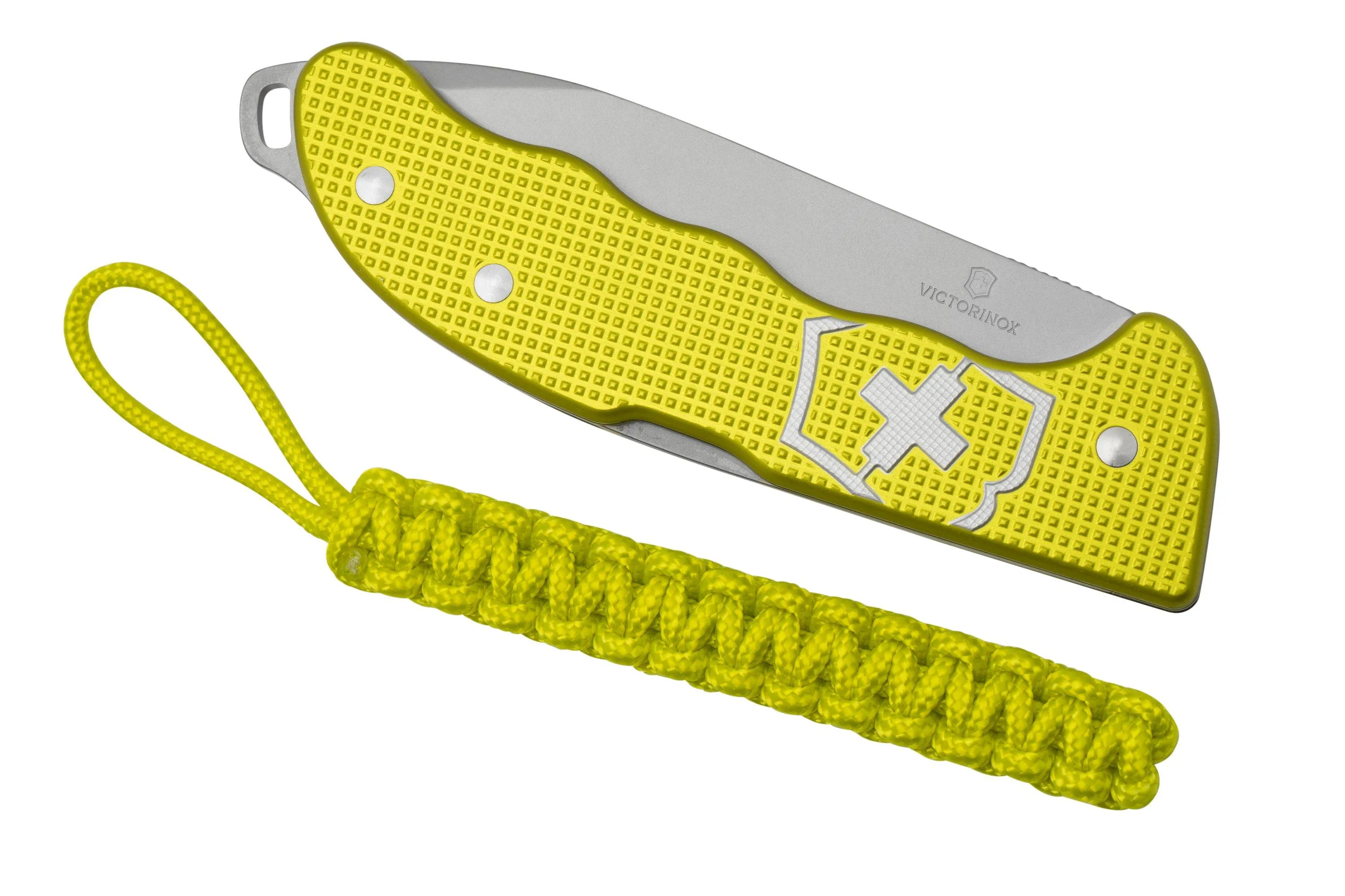 Victorinox Hunter Pro Alox Limited Edition 2023, 0.9415.L23 Electric Yellow, navaja de caza