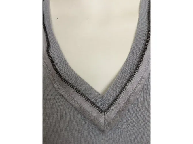 Yves Saint Laurent Prendas de punto Gris 