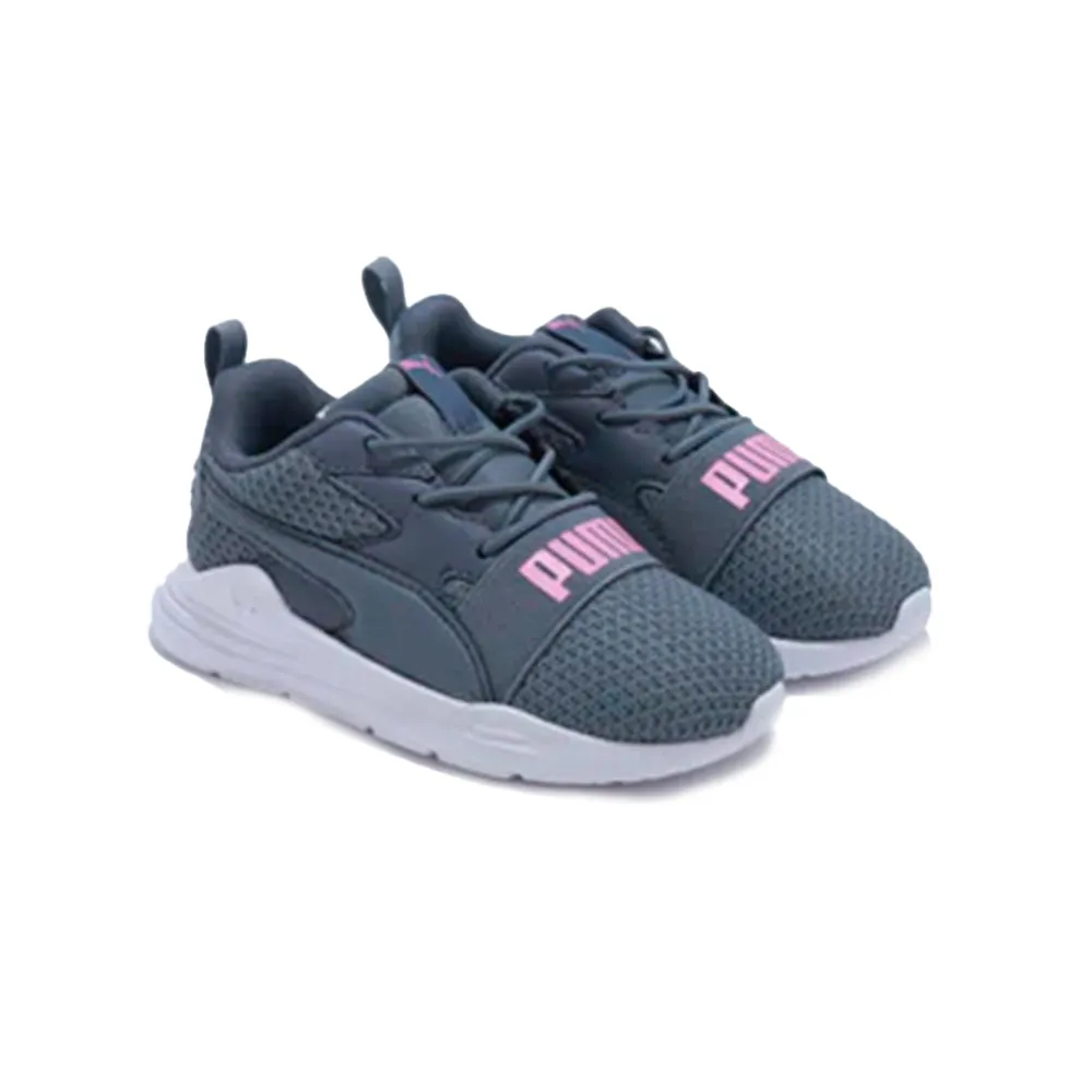 Zapatillas Puma Wired Run Pure AC INF 390849 07 Niños Plomo Talla 21 Sanllo