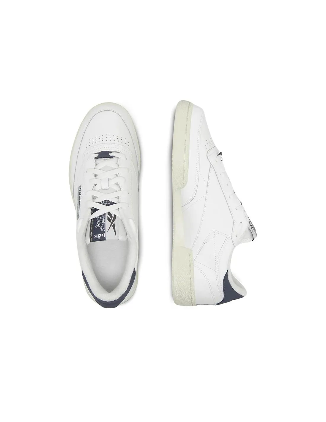 Zapatillas Reebok Club C 85 Hombre Blanco/Azul