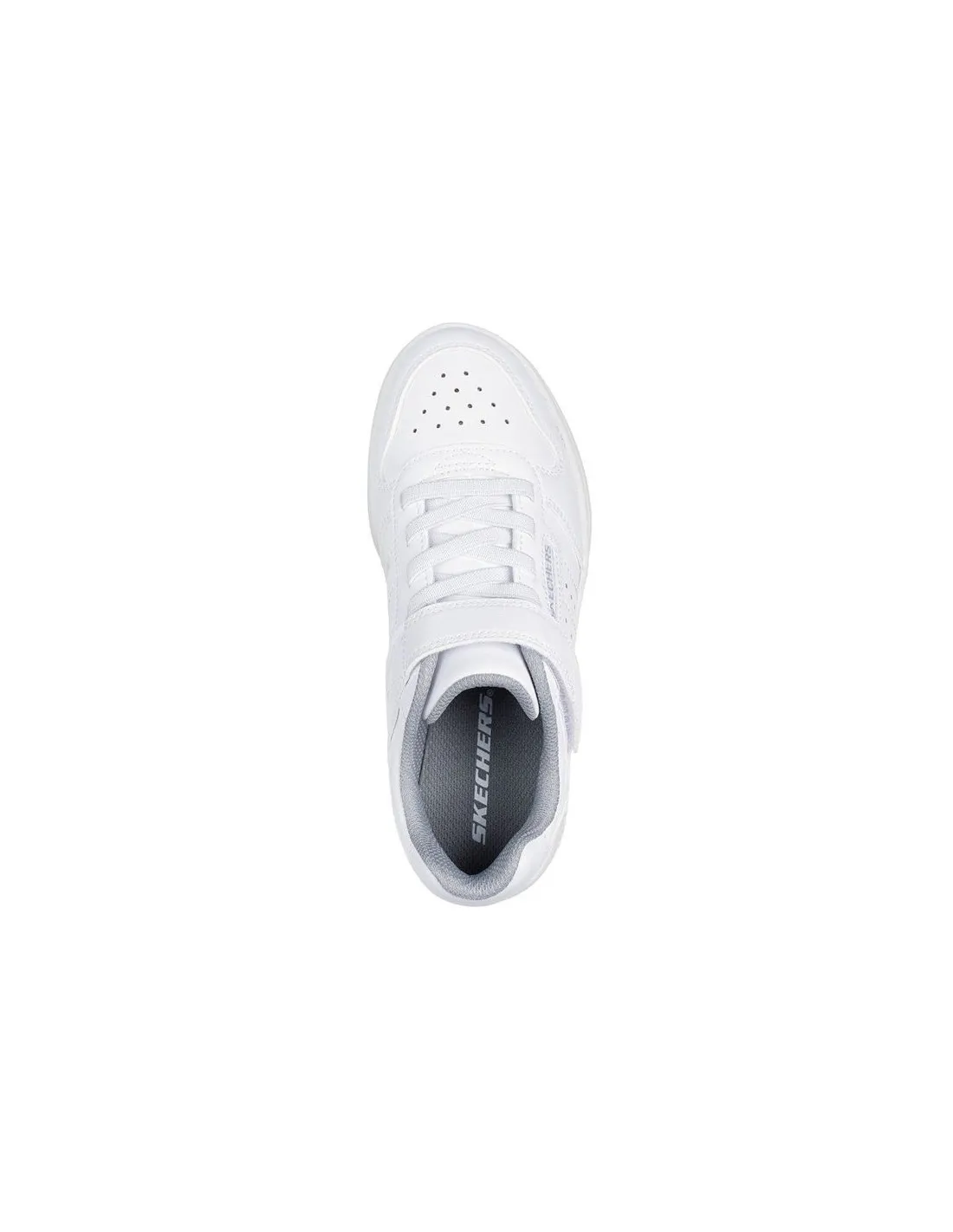 Zapatillas Skechers Quick Street Niño Blanco