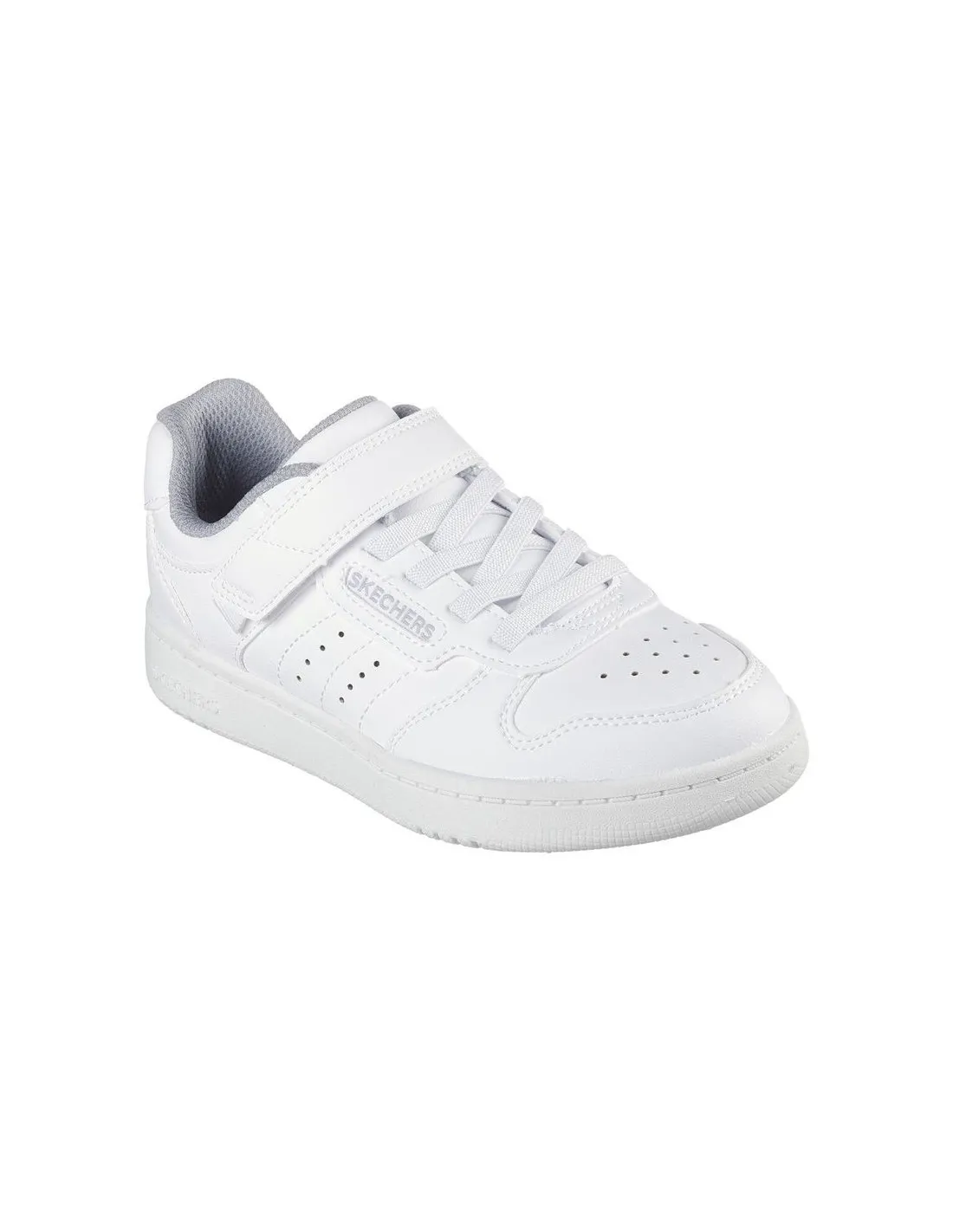 Zapatillas Skechers Quick Street Niño Blanco